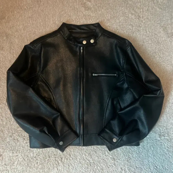 [BUNJANG] Vintage Leather Jacket / 빈티지 가죽자켓