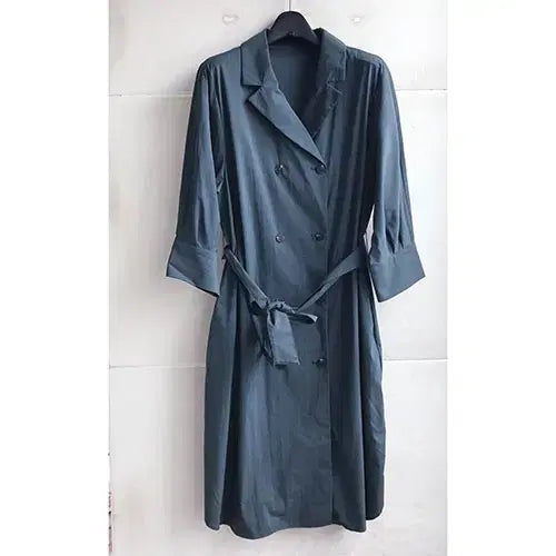 [BUNJANG] Max Studio 77 Green 8-Sleeve Trench Jacket / 맥스스튜디오 정품/2020 - 77/새거수준