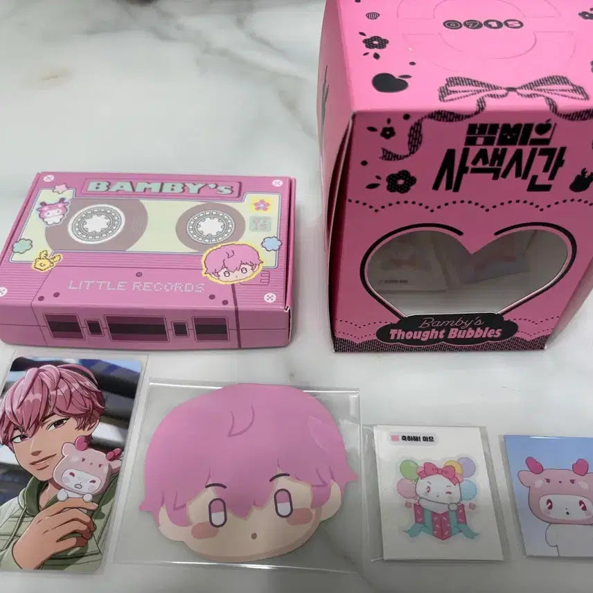 [BUNJANG] PLAVE Bambi Birthday Kit Cake Box Bundle Set / 플레이브 밤비 생일 키트 케이크 박스 일괄