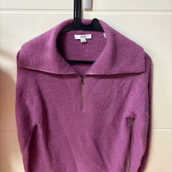 [BUNJANG] Vince Purple Zip-Up Jacket / [오늘 급처] 빈스 자주색 집업