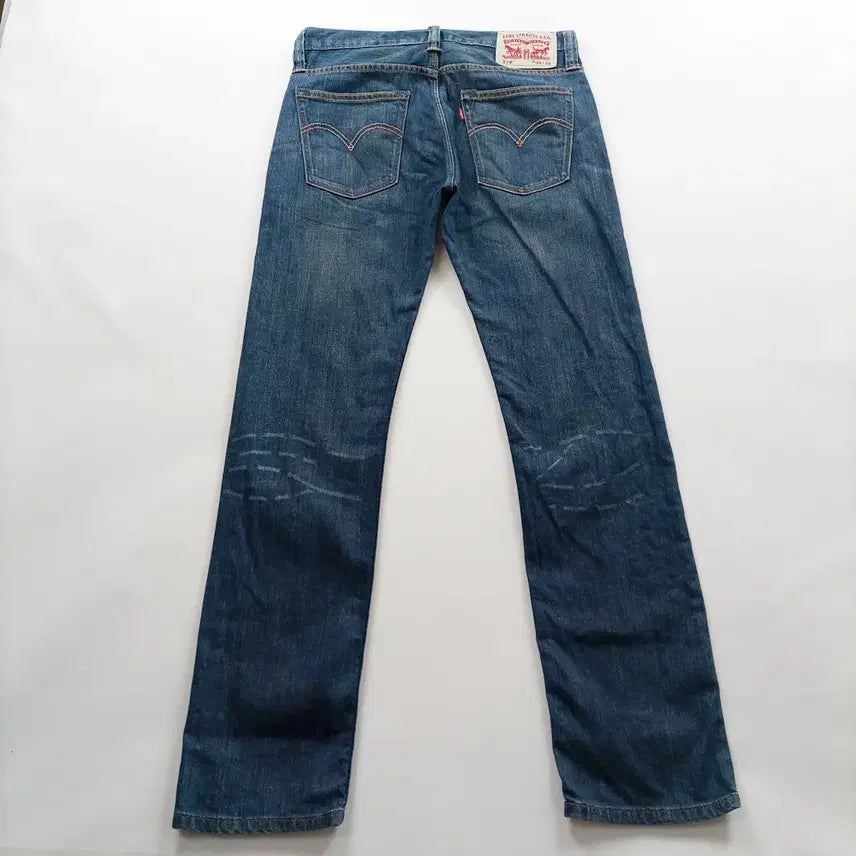[BUNJANG] Levi's 504 Slim Washed Denim Pants Size 32 / 리바이스 504 청바지 사이즈32 슬림 워싱 남자 데님팬츠 B1118