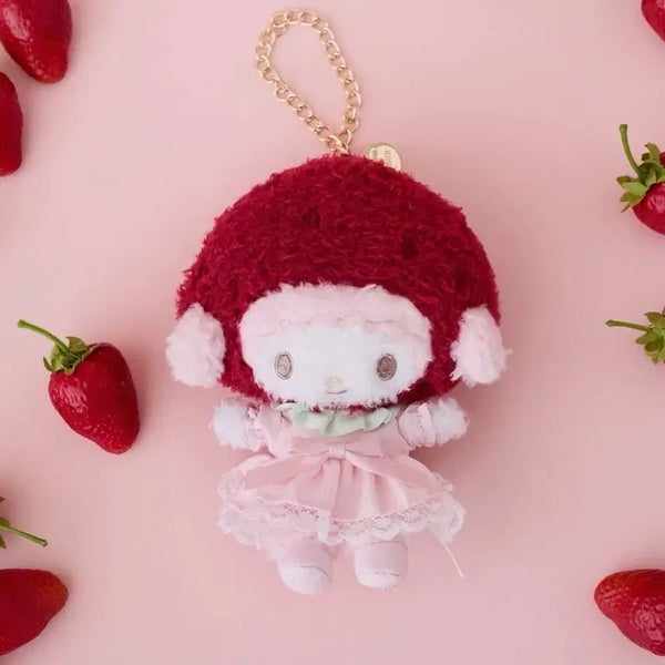 [BUNJANG] Maison de FLEUR x Sanrio Piano Mascot Keychain Pouch / (예약) 산리오 피아노 메종드플뢰르 마스코트 인형 키링 토트백 파우치