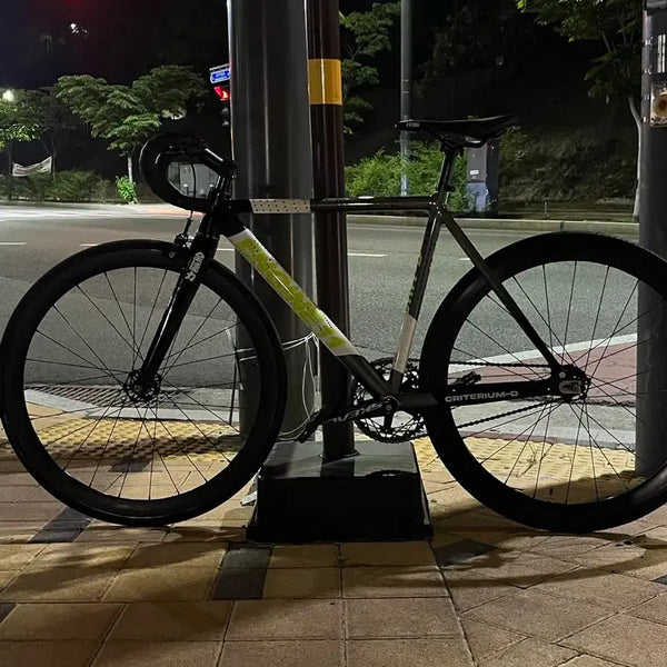 [BUNJANG] Engine Crit-D Crankset Neon Charcoal / 엔진 크릿디 네온차콜 반차