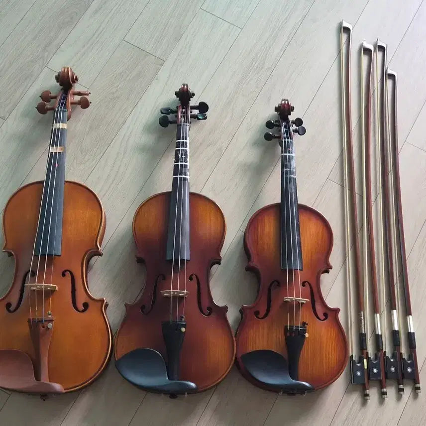 [BUNJANG] Beginner Violin Set (1/2, 2/3, 4/4 Sizes) / 아이 입문용 바이올린 1/2 ,2/3 ,4/4