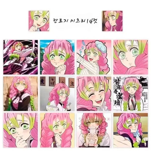 [BUNJANG] Demon Slayer Kanroji Mitsuri Rolled Stickers / 1+1] 귀멸의 칼날 칸로지미츠리 롤소분컷 롤스티커