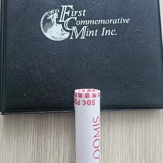 [BUNJANG] First Commemorative Mint Album & LOOMIS 50 Cent Penny Roll Bundle Set / 퍼스트 커머레이티브 민트 앨범 + 루미스 50센트 페니 롤 일괄