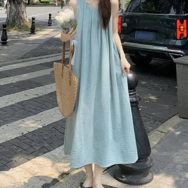 [BUNJANG] Flowy Long Dress / 샤랄라 롱원피스