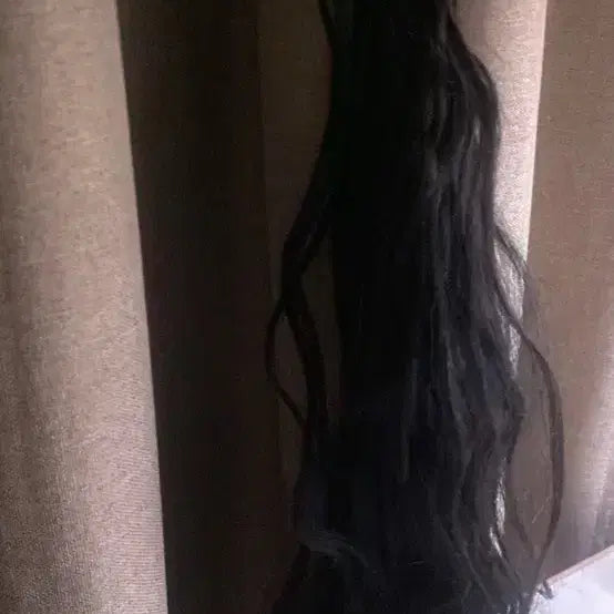 [BUNJANG] 18-Inch Clip-In Hair Extensions - Black / 18인치 붙임머리