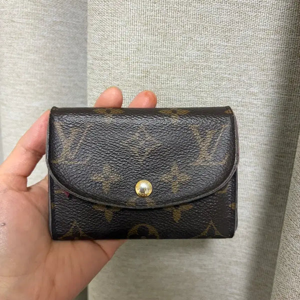 [BUNJANG] Louis Vuitton Monogram Rosalie Card Holder / 루이비통 모노그램 로잘리 카드지갑