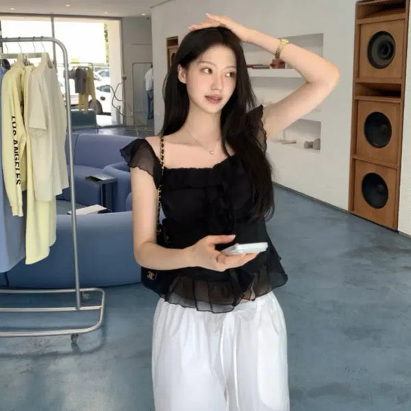 [BUNJANG] Le Plain Ruby Blouse / 르플레인 루비 블라우스