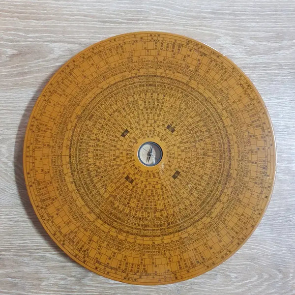 [BUNJANG] Large 22-Tier Feng Shui Compass (Nakyung/Yundo) / 풍수지리용 대형 22층 종합 패철 (나경/윤도)