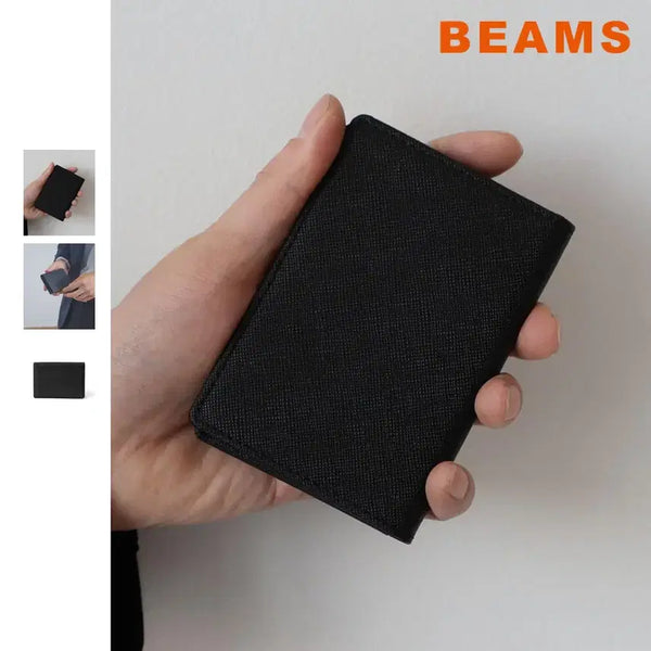 [BUNJANG] BEAMS HEART Saffiano Leather Card Holder / 빔즈하트 사피아노레더 명함지갑 26SS