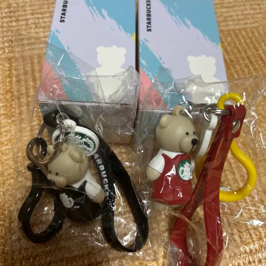 [BUNJANG] Starbucks Bear Ring Keychain / (새 상품) 스타벅스 키링