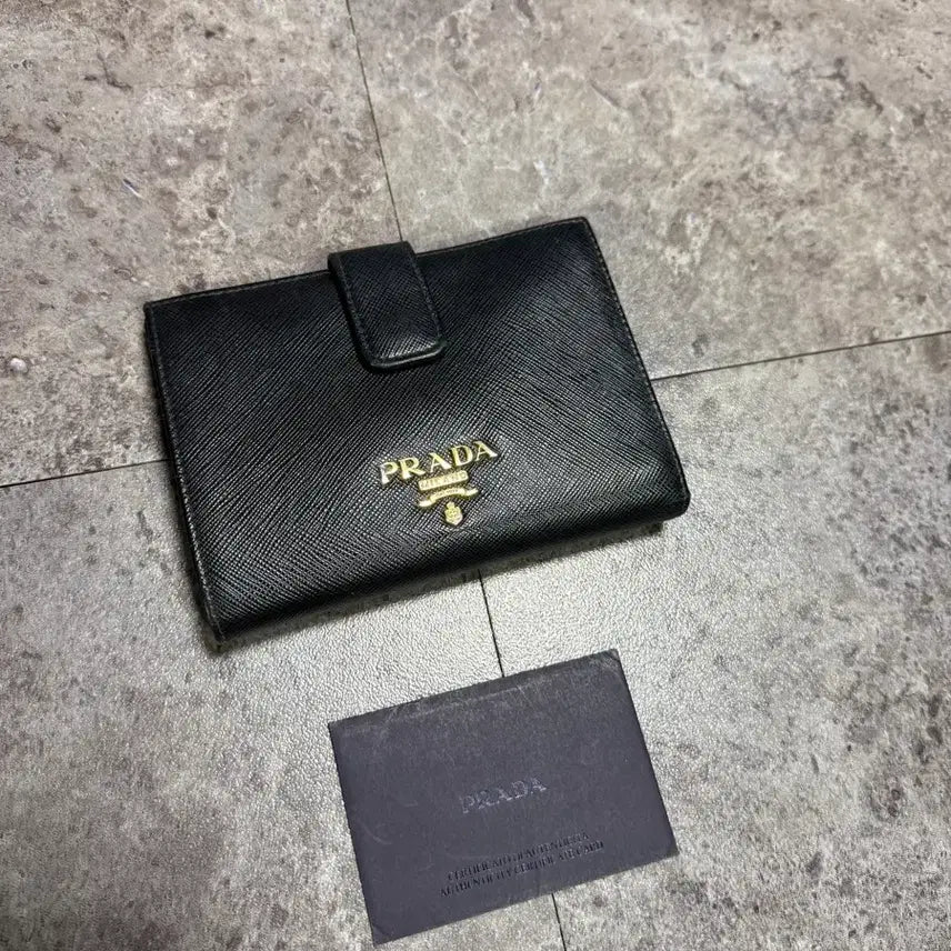 [BUNJANG] Prada Saffiano Leather Wallet / 프라다 사피아노 지갑