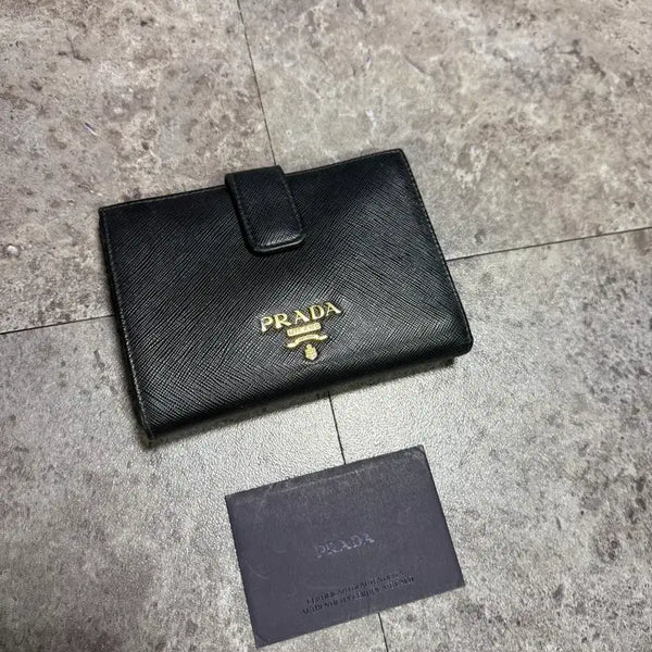 [BUNJANG] Prada Saffiano Leather Wallet / 프라다 사피아노 지갑