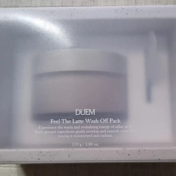 [BUNJANG] DUEM Latte Yulmu Pack (4 Count Bundle) / 듀엠 라떼 율무 팩