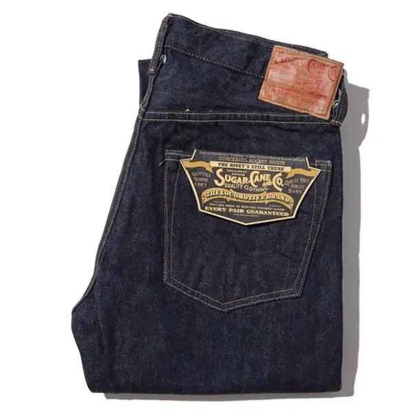 [BUNJANG] SUGAR CANE 2021 One Wash Classic Straight Selvedge Denim (Size 34) / 새상품) 슈가케인 2021 원워시 클래식 스트레이트 셀비지 데님 34