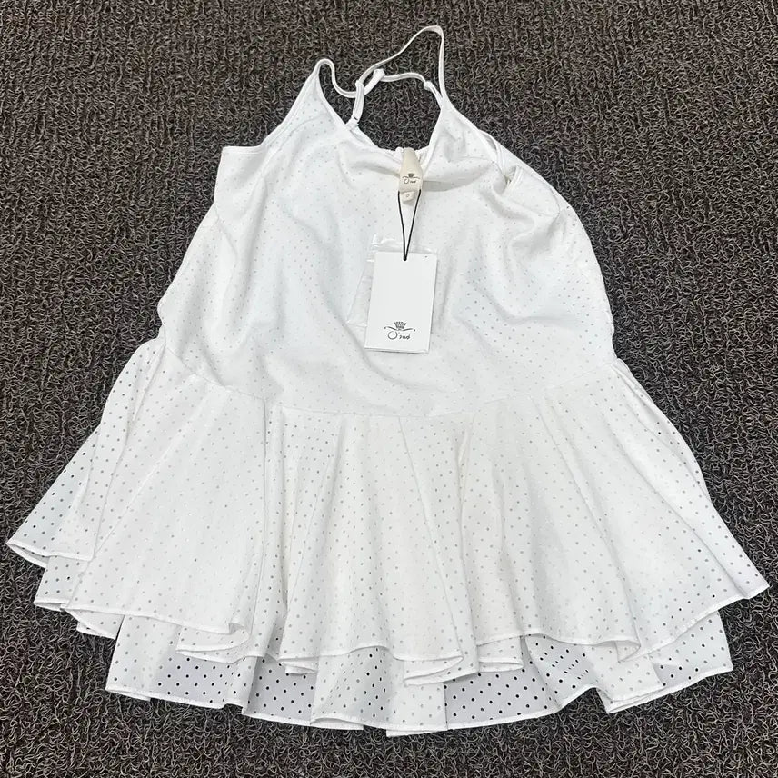 [BUNJANG] O2nd Women's Sleeveless Mini Dress White Size 44 / [새상품] O2nd 오즈세컨 여성 민소매 나시 원피스 화이트 44사이즈