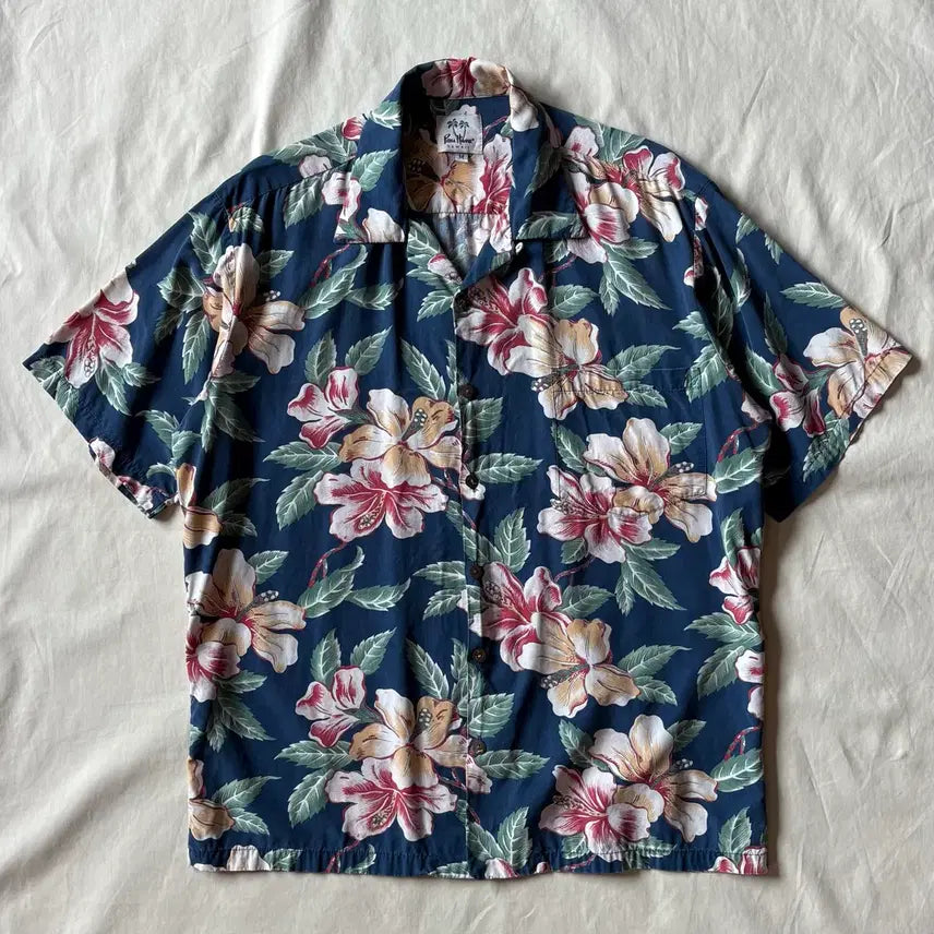 [BUNJANG] Pau Hana 80s Hawaiian Shirt / [M/102] 80s USA Pau Hana 하와이안 셔츠