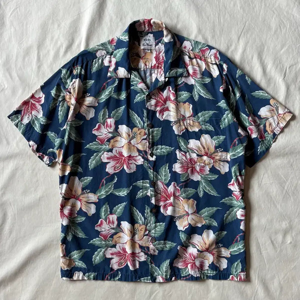 [BUNJANG] Pau Hana 80s Hawaiian Shirt / [M/102] 80s USA Pau Hana 하와이안 셔츠