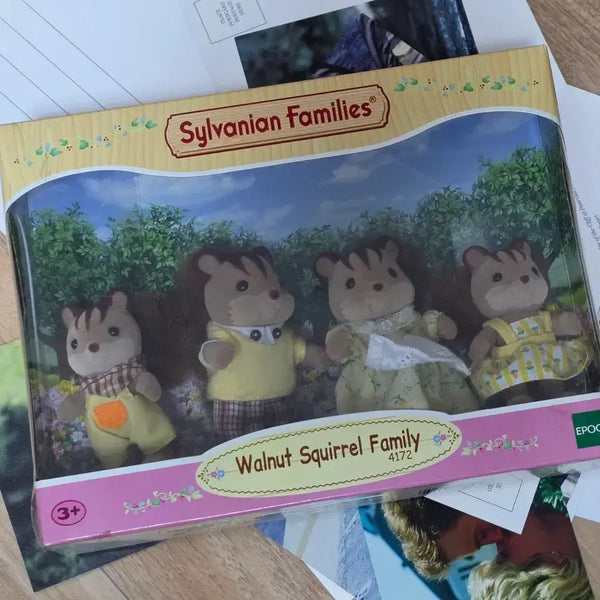 [BUNJANG] Sylvanian Families Walnut Squirrel Family 4172 / 실바니안 호두다람쥐가족 4172