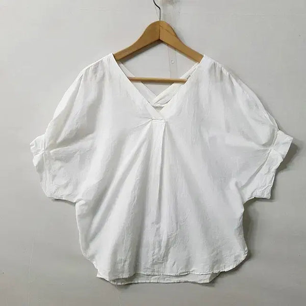 [BUNJANG] Earth Music & Ecology Cotton Blouse / Earth Music Ecology 블라우스