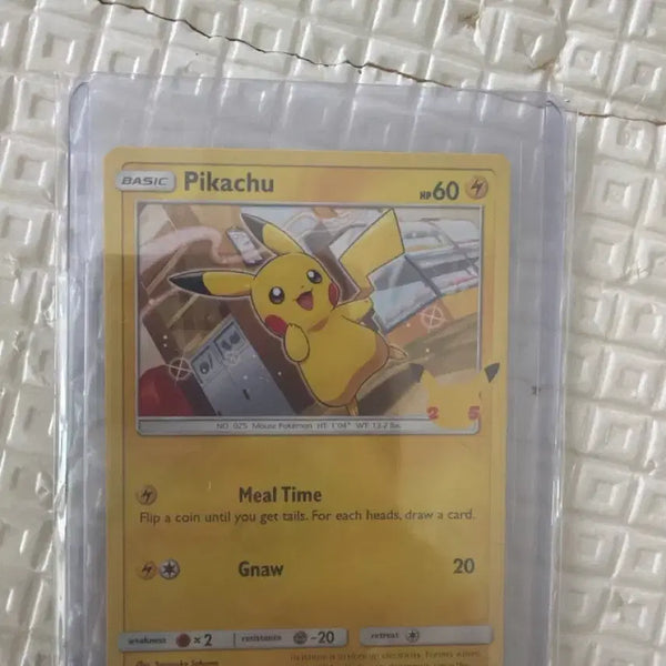 [BUNJANG] Pokemon TCG 25th Anniversary McDonald's Pikachu / 포켓몬카드 25주년 맥도날드 피카츄