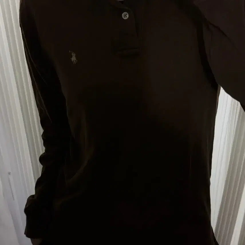 [BUNJANG] Polo Ralph Lauren Brown PK Collar T-Shirt L / 폴로 랄프로렌 브라운 PK 카라티 L