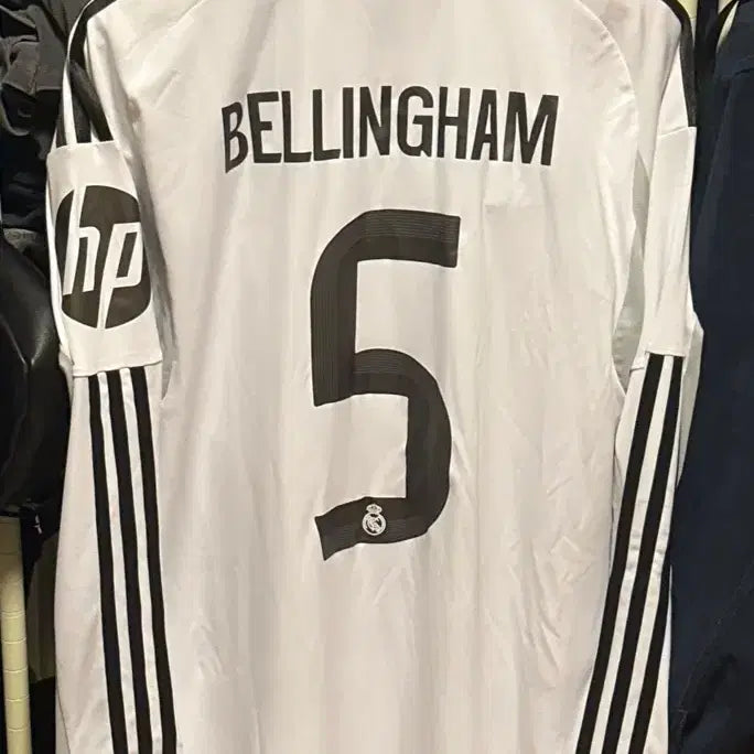 [BUNJANG] Real Madrid 2025-26 Jude Bellingham Home Long Sleeve Jersey Official / [국내XL] 25-26 아디다스 레알마드리드 홈 긴팔 주드 벨링엄 오피셜