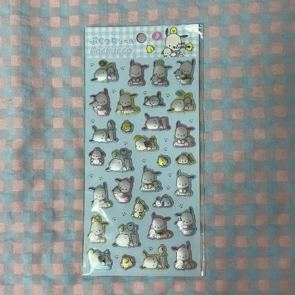 [BUNJANG] Sanrio Pochacco Sticker Set / 산리오 포챠코 스티커