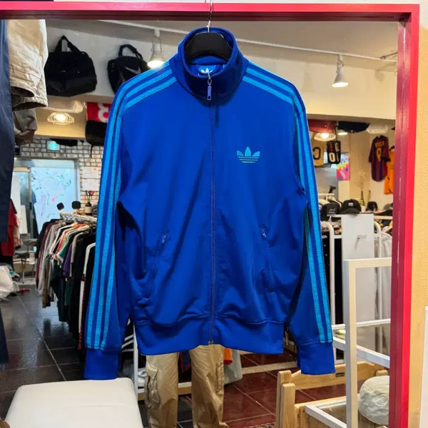 [BUNJANG] Adidas Firebird Track Top Blue / 아디다스 파이어버드 트랙탑 블루