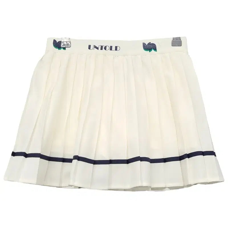 [BUNJANG] Untold Label Cream Preppy Look Skirt - Small / [새상품]언톨드레이블 크림 프레피룩 스커트 S