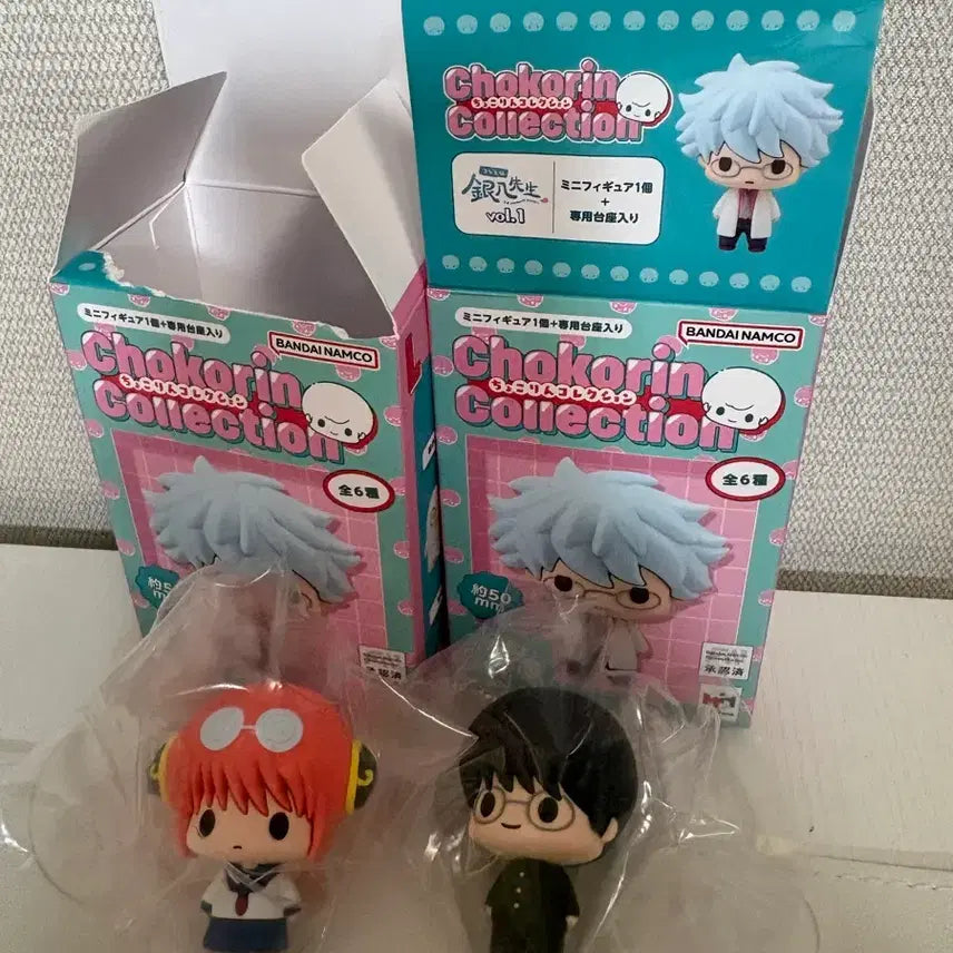 [BUNJANG] Gintama Kagura & Shinpachi Chocorin Bundle Set / 은혼 카구라+신파치 초코린 일괄