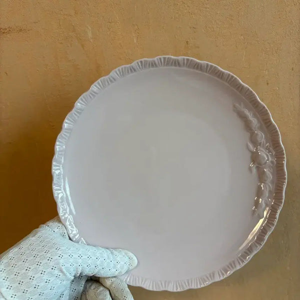 [BUNJANG] 1970s German Hutschenreuther Rose Salad Plate / 1970년대 독일 빈티지 후첸로이터 로제 샐러드 접시