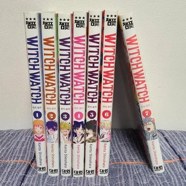 [BUNJANG] Location Watch Manga 1-7 Volumes / 위치 워치 만화책 1-7권