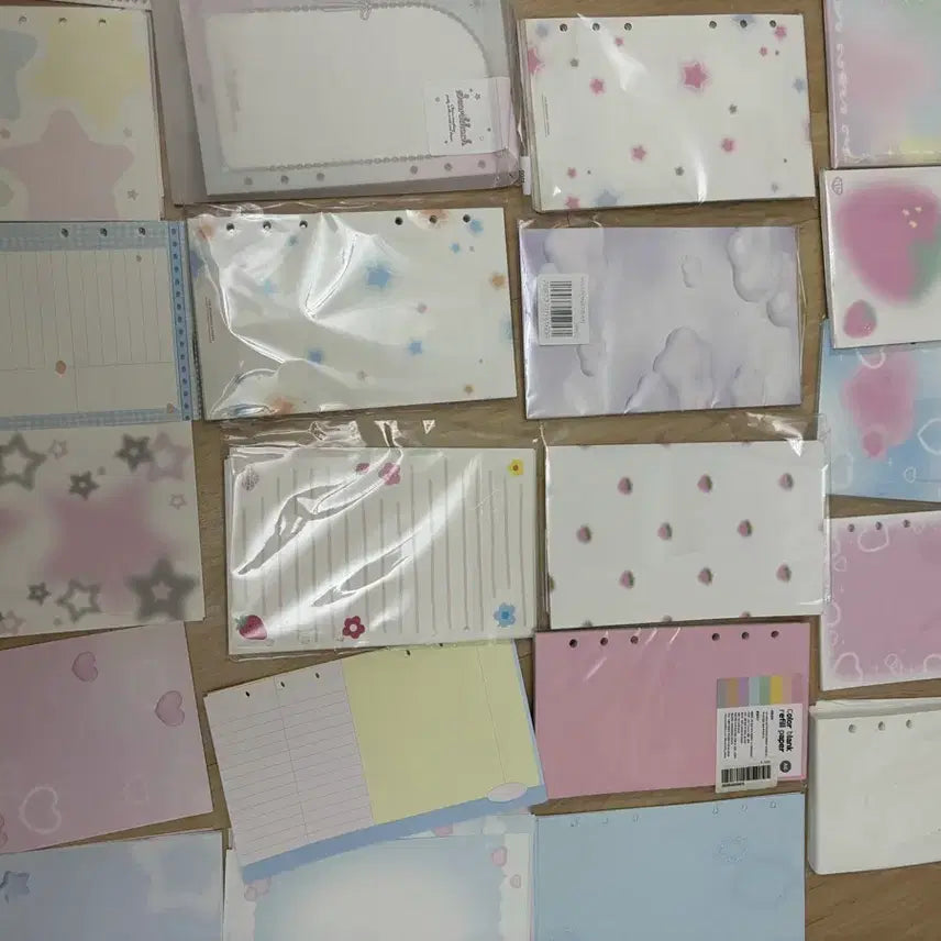 [BUNJANG] A-Bubble Crush A5 Refillable Paper Random Pack (100+ Sheets) / 어버블크러쉬 A5 속지 랜덤팩 100장 이상