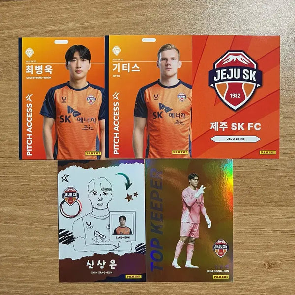 [BUNJANG] K League Panini Jeju SK Trading Cards / K리그 파니니 제주sk 카드 판매