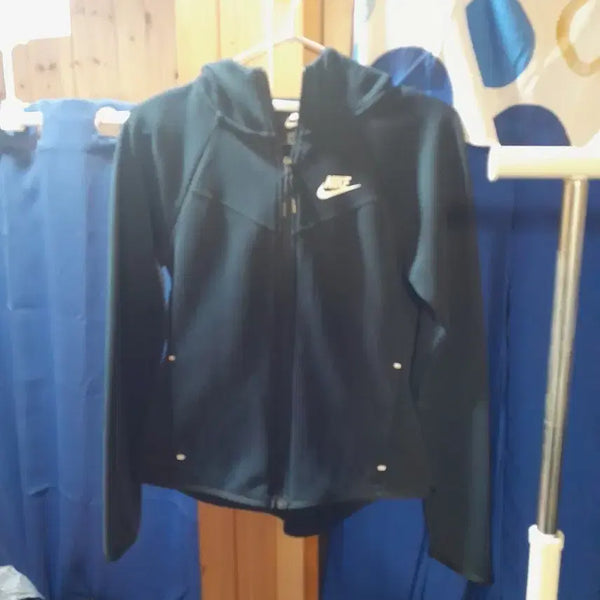 [BUNJANG] Nike Women's Black Hooded Zip-Up XS / 나이키 여성 후드집업 블랙 XS