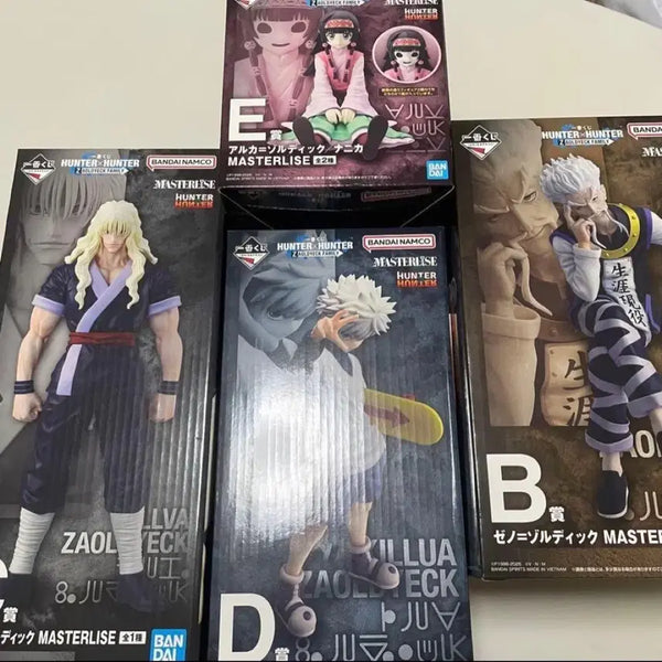 [BUNJANG] Hunter x Hunter Ichiban Kuji Zoldyck Family Zeno, Silva, Killua, Alluka Figures Bundle Set / 헌터헌터 이치방쿠지 조르딕 패밀리 제노 실버 키르아 아르카 피규어 일괄
