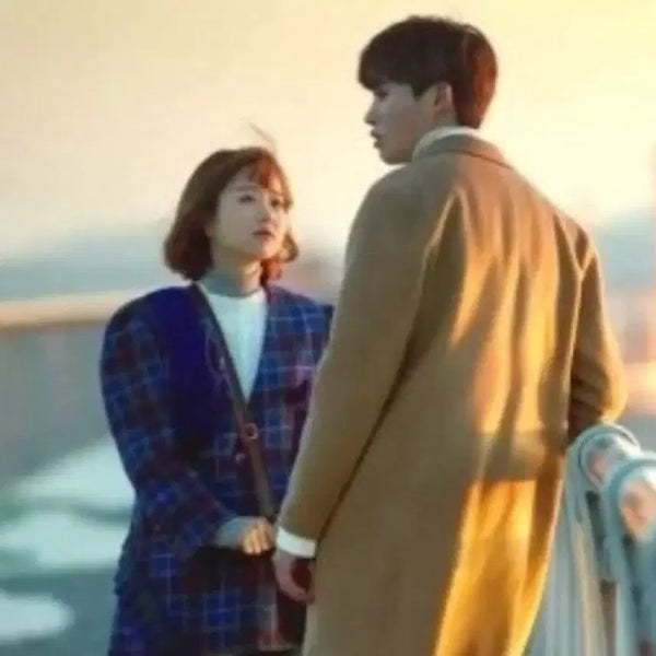 [BUNJANG] Lucky Chouette Checkered Jacket / 럭키슈에뜨 체크 자켓
