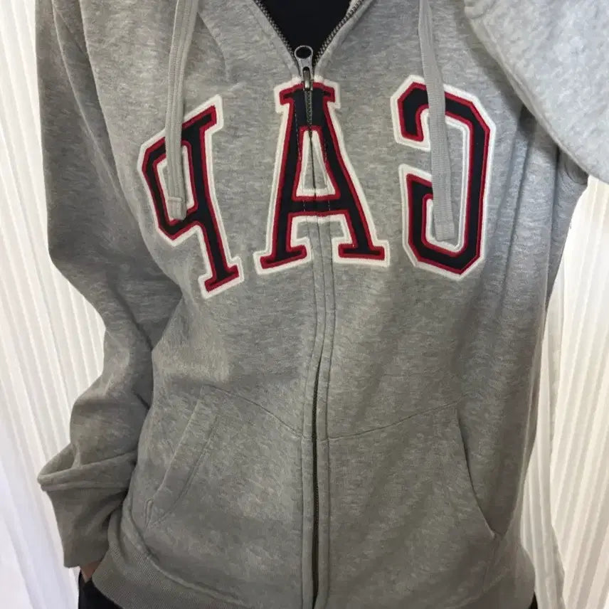 [BUNJANG] Gap Grey Hoodie Zip-Up M / 갭 그레이 후드집업 M