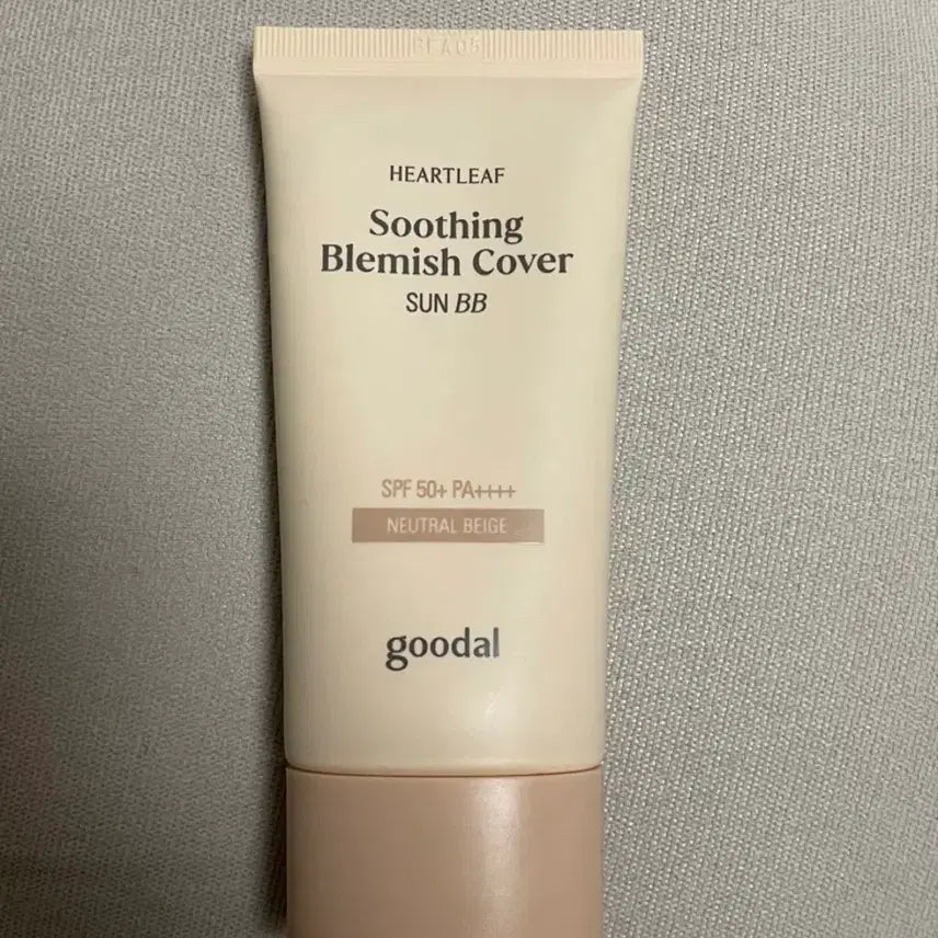 [BUNJANG] Goodal Houttuynia Cordata Calming Blemish Cover Sun BB Cream Neutral Beige SPF 50+ PA++++ / 구달 어성초 진정 블레미쉬 커버 선 비비 뉴트럴 베이지