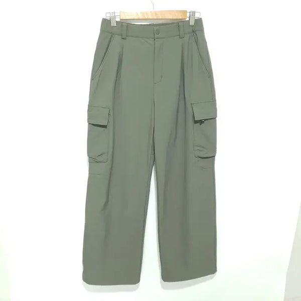 [BUNJANG] Andar AirStre Chintz Two-Way Cargo Pants (M_W0768) / 안다르 에어스트 기모 세미 와이드 투웨이 카고 팬츠 M_W0768