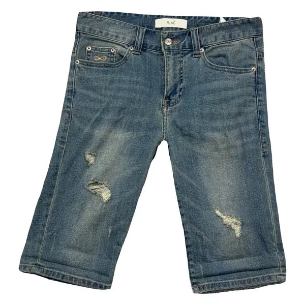 [BUNJANG] Plac Jeans Washed Denim Shorts 29 / 플랙진 워싱 데님 반바지 29