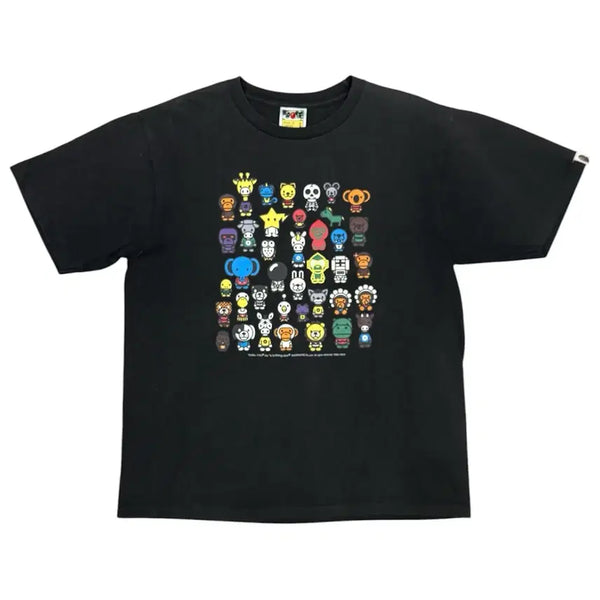 [BUNJANG] BAPE Iconic Characters Gift Set T-Shirt / 2012 베이프 아이코닉 캐릭터 종합선물세트 반팔 티셔츠