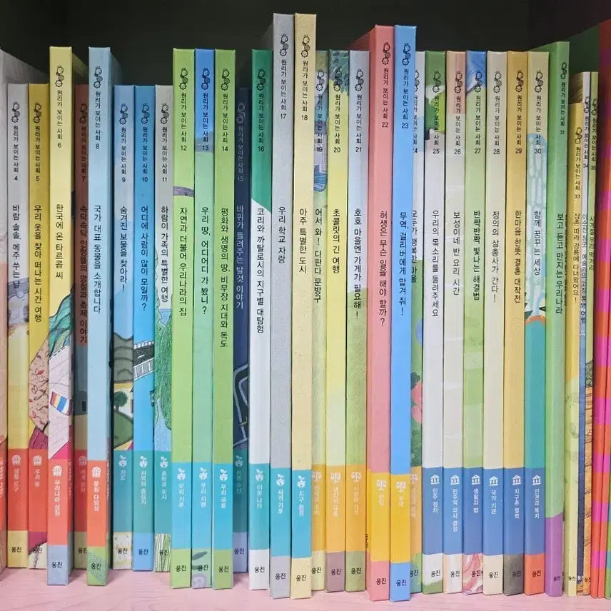 [BUNJANG] The Principles of Society - Book Club Revised Edition (30 Volumes + 5 Supplementary Volumes + 6 Workbooks) / 원리가 보이는 사회
