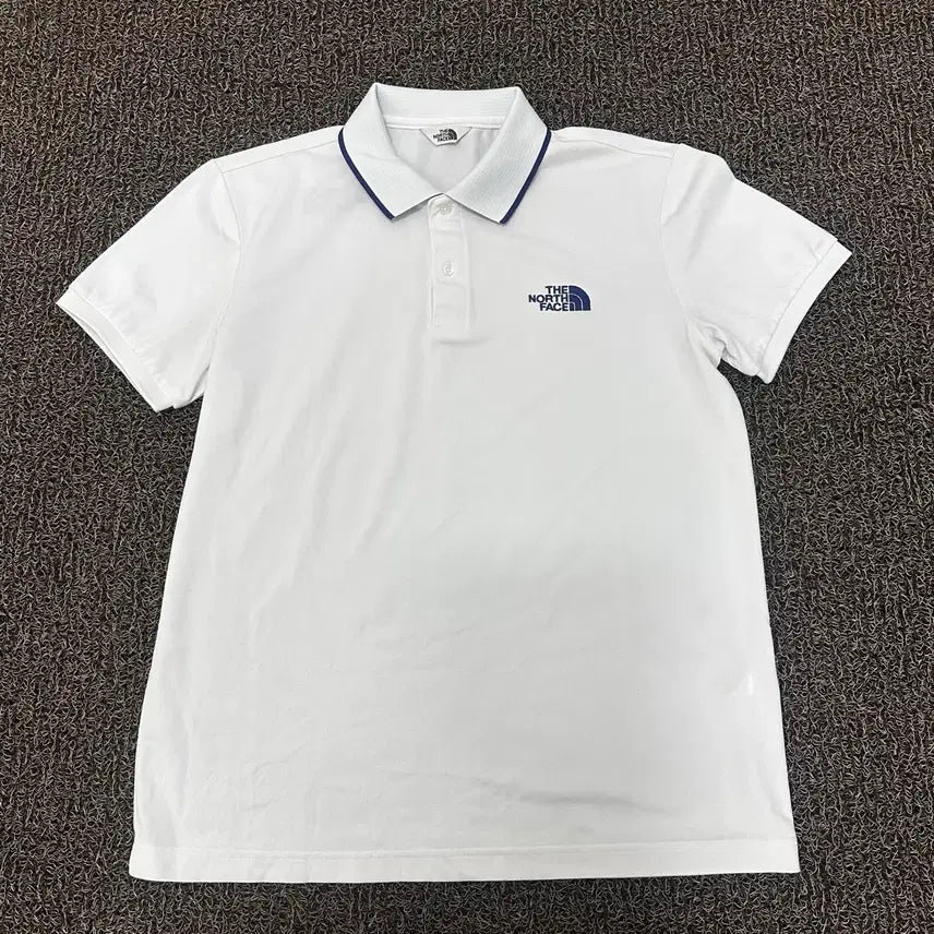 [BUNJANG] The North Face Cotton Performance Short-Sleeve Polo T-Shirt White L / 노스페이스 카라티 코튼 기능성 반팔티셔츠 화이트 100(L)
