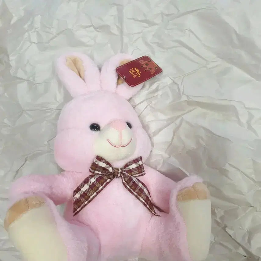 [BUNJANG] Pink Rabbit Plush Toy Medium / 핑크색 토끼 인형 중형 인형 팝니다
