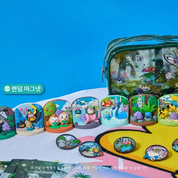 [BUNJANG] Pokemon Jeju Random Magnet 7-Piece Full Set / 포켓몬 제주 랜덤 마그넷 7종 풀세트