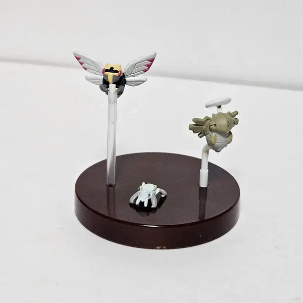 [BUNJANG] Pokemon 3D Figure Set (Trapinch, Cacnea, Silcoon) / 희귀품)포켓몬스터 입체도감 피규어(토중몬,아이스크,껍질몬)